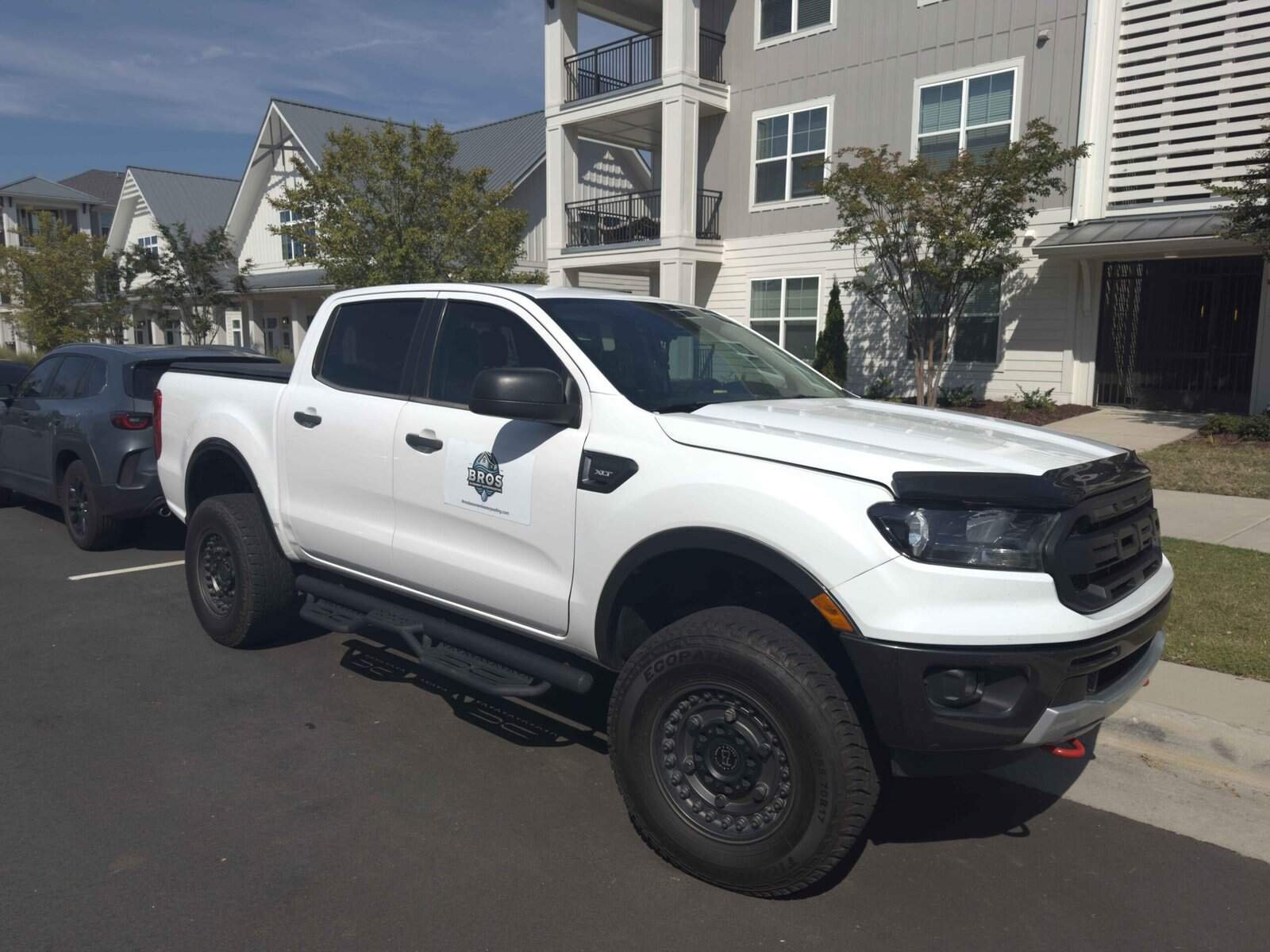 Bros Basement Waterproofing service truck