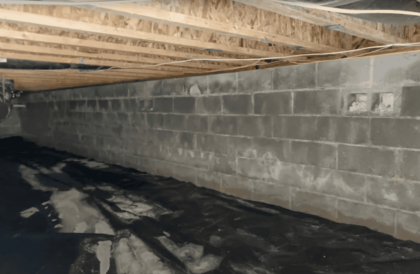 Crawl space structural repair